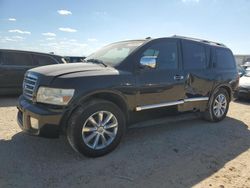 Salvage cars for sale at San Antonio, TX auction: 2010 Infiniti QX56