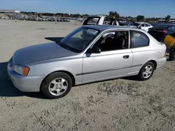 Vehiculos salvage en venta de Copart Antelope, CA: 2002 Hyundai Accent L