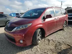 Carros con verificación Run & Drive a la venta en subasta: 2015 Toyota Sienna Sport