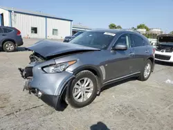 Carros salvage sin ofertas aún a la venta en subasta: 2017 Infiniti QX70