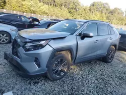 Toyota rav4 xle Premium salvage cars for sale: 2022 Toyota Rav4 XLE Premium