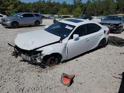 Salvage cars for sale at Houston, TX auction: 2017 Lexus IS 200T