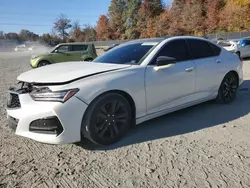 Acura salvage cars for sale: 2021 Acura TLX Technology