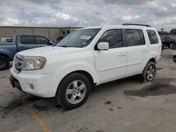 Honda Pilot EXL salvage cars for sale: 2011 Honda Pilot EXL