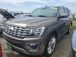 Salvage cars for sale at Arcadia, FL auction: 2019 Ford Expedition Limited