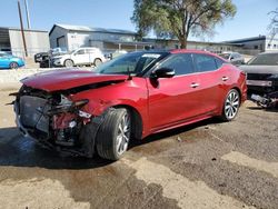 Nissan salvage cars for sale: 2023 Nissan Maxima Platinum