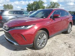 Salvage cars for sale at Tifton, GA auction: 2021 Toyota Venza LE