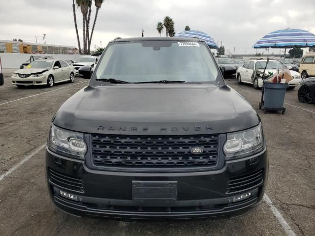 2013 Land Rover Range Rover Supercharged