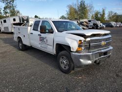 Salvage trucks for sale at Marlboro, NY auction: 2018 Chevrolet Silverado K2500 Heavy Duty