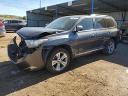 Salvage cars for sale at Colorado Springs, CO auction: 2013 Toyota Highlander Limited