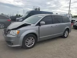 Dodge salvage cars for sale: 2018 Dodge Grand Caravan SXT