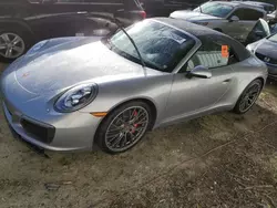 Salvage cars for sale at Ocala, FL auction: 2017 Porsche 911 Carrera S