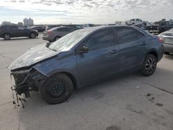 Salvage cars for sale at New Orleans, LA auction: 2017 Toyota Corolla L