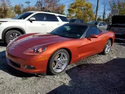 Salvage cars for sale at Marlboro, NY auction: 2005 Chevrolet Corvette