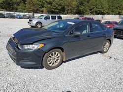 Salvage cars for sale from Copart Gainesville, GA: 2015 Ford Fusion S