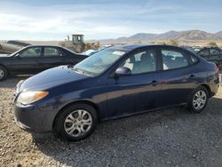 Salvage cars for sale at Magna, UT auction: 2010 Hyundai Elantra Blue