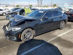 Salvage cars for sale at Van Nuys, CA auction: 2020 BMW 330I