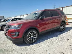 Salvage SUVs for sale at auction: 2016 Ford Explorer Sport