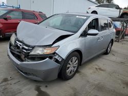 Salvage cars for sale at Sacramento, CA auction: 2017 Honda Odyssey EXL