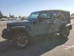 Salvage cars for sale at Rancho Cucamonga, CA auction: 2024 Jeep Wrangler Rubicon 4XE