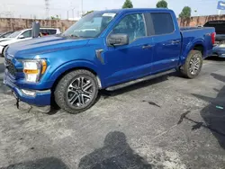 Buy Salvage Cars For Sale now at auction: 2022 Ford F150 Supercrew