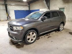 Salvage cars for sale at Chalfont, PA auction: 2015 Dodge Durango Limited