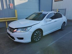 Salvage cars for sale from Copart Vallejo, CA: 2014 Honda Accord Touring Hybrid