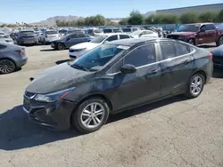 Salvage cars for sale at auction: 2018 Chevrolet Cruze LT