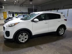 Vehiculos salvage en venta de Copart Candia, NH: 2017 KIA Sportage LX