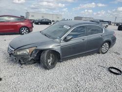 Salvage cars for sale at Taylor, TX auction: 2012 Honda Accord LX