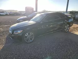 Salvage cars for sale at Phoenix, AZ auction: 2017 Mercedes-Benz C300