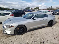 Salvage cars for sale at West Warren, MA auction: 2019 Ford Mustang GT