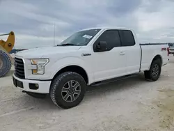 Salvage Trucks for parts for sale at auction: 2016 Ford F150 Super Cab