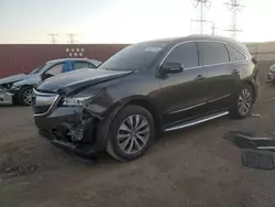 Salvage cars for sale at Elgin, IL auction: 2014 Acura MDX Technology