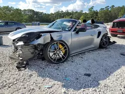 Salvage cars for sale at Houston, TX auction: 2021 Porsche 911 Turbo