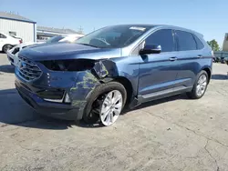 Salvage cars for sale from Copart Tulsa, OK: 2019 Ford Edge Titanium