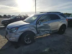 Salvage cars for sale at Indianapolis, IN auction: 2017 Chevrolet Equinox LT