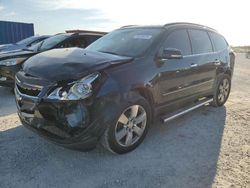 Salvage cars for sale from Copart Arcadia, FL: 2012 Chevrolet Traverse LTZ