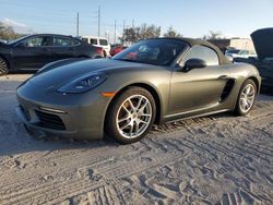 Salvage cars for sale at Riverview, FL auction: 2022 Porsche Boxster Base