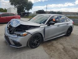 Salvage cars for sale at Orlando, FL auction: 2022 Honda Civic Sport