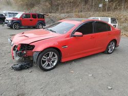 Salvage cars for sale at Marlboro, NY auction: 2008 Pontiac G8