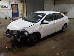 Toyota Corolla l salvage cars for sale: 2018 Toyota Corolla L