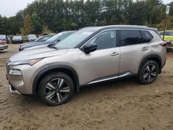 Nissan salvage cars for sale: 2022 Nissan Rogue Platinum