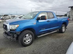 Toyota Tundra salvage cars for sale: 2007 Toyota Tundra Double Cab SR5