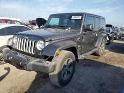 Carros dañados por inundaciones a la venta en subasta: 2017 Jeep Wrangler Unlimited Sahara