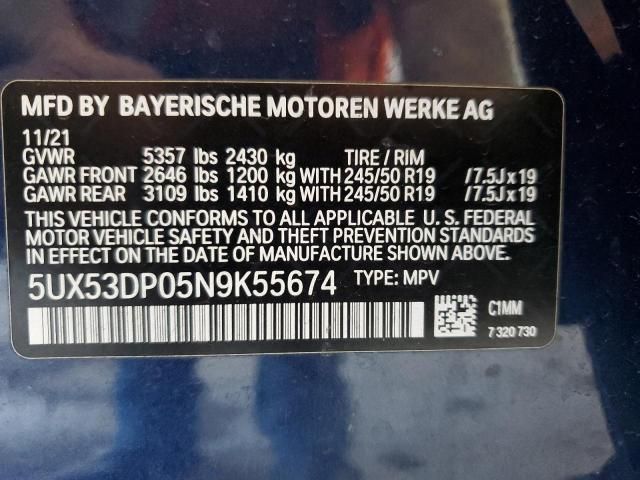 2022 BMW X3 XDRIVE30I