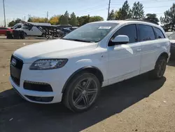 Vehiculos salvage en venta de Copart Denver, CO: 2014 Audi Q7 Prestige