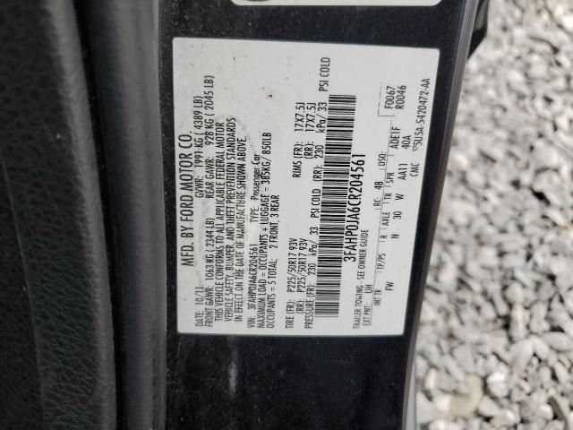 2012 Ford Fusion SEL