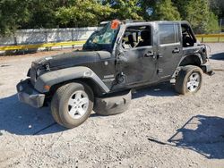 Salvage cars for sale at Greenwell Springs, LA auction: 2018 Jeep Wrangler Unlimited Sport