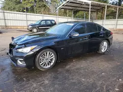 Infiniti salvage cars for sale: 2018 Infiniti Q50 Luxe